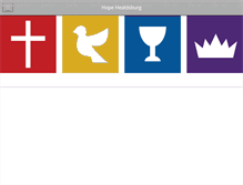 Tablet Screenshot of hopehealdsburg.com